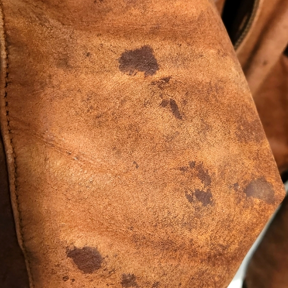 VINTAGE Austin by M. Julian Men's Leather Bomber Style Jacket Size 42 - Picture 10 of 10